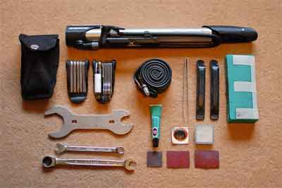 What are parts of a double flare tool kit